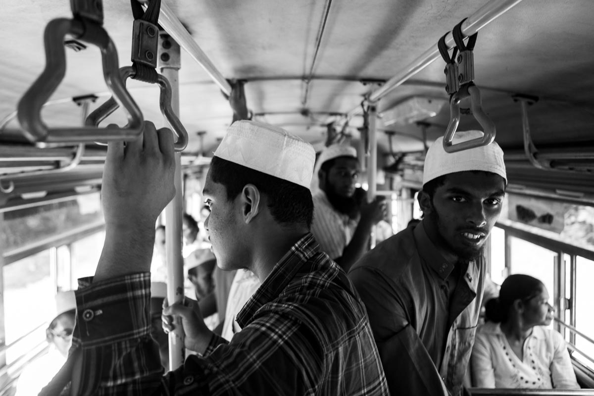 Bus to Sigiriya, Sri Lanka 2014