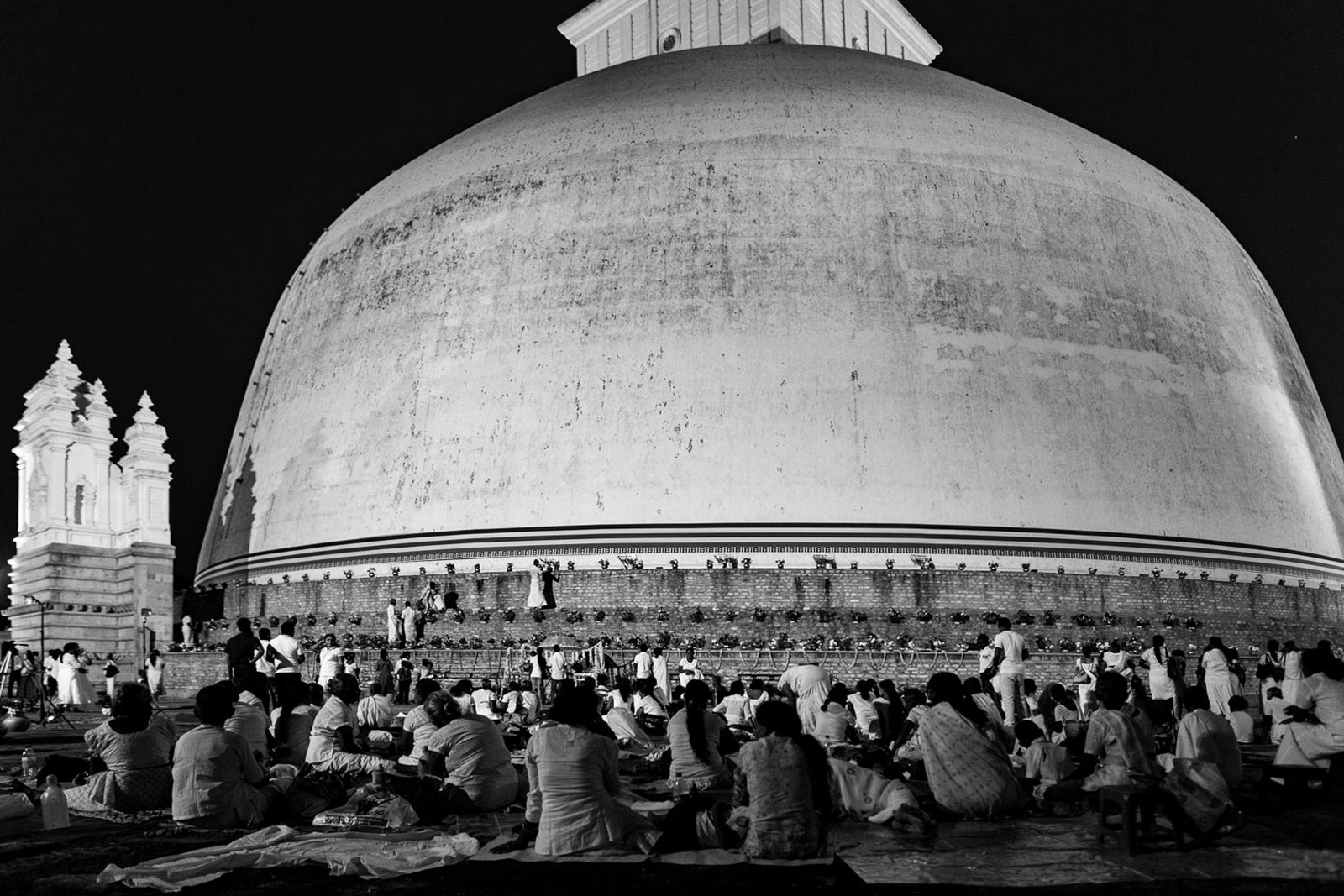 Night at the Shrine, Sri Lanka 2014