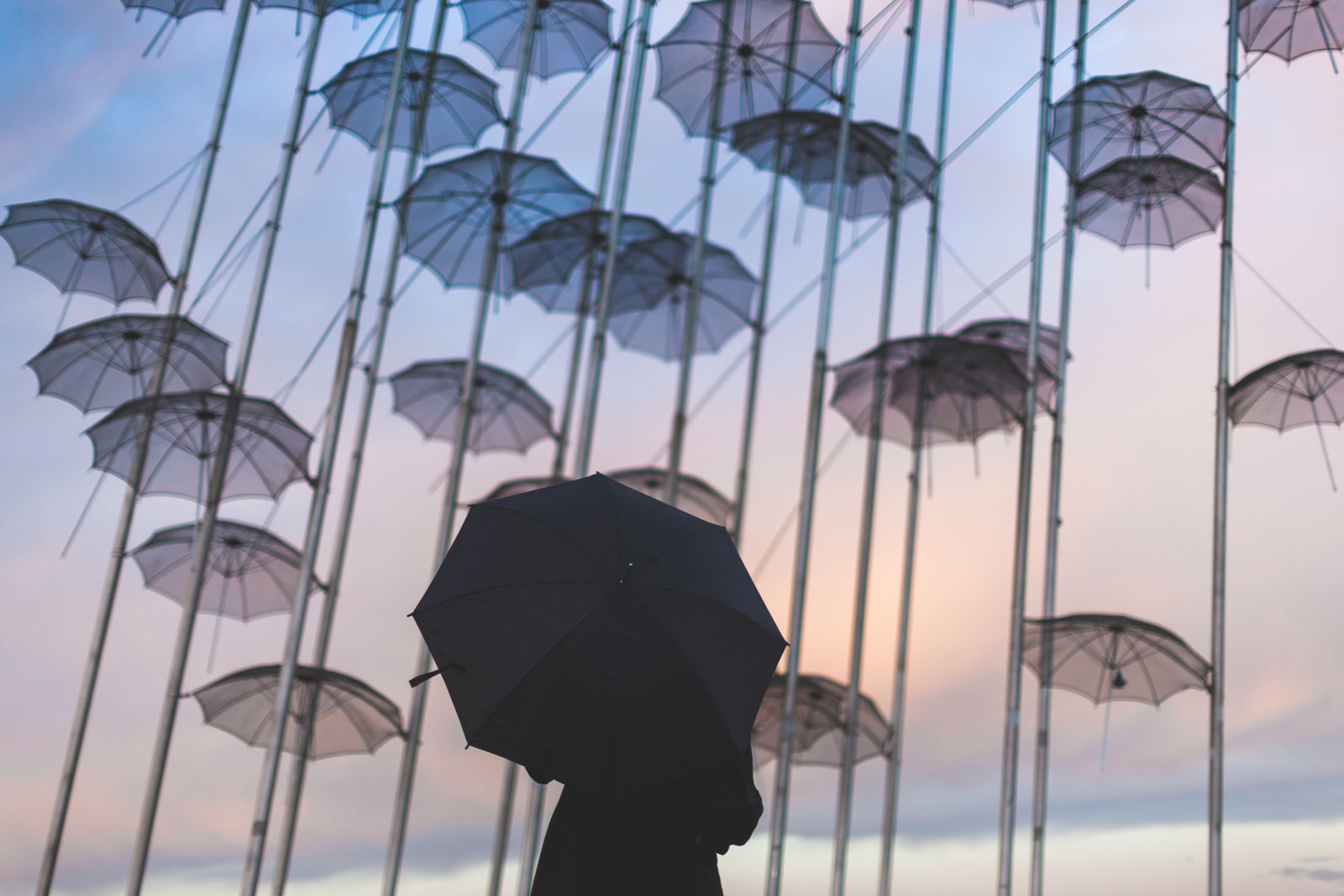 Thessaloniki Umbrellas 01, Photo by Milo | Photographer