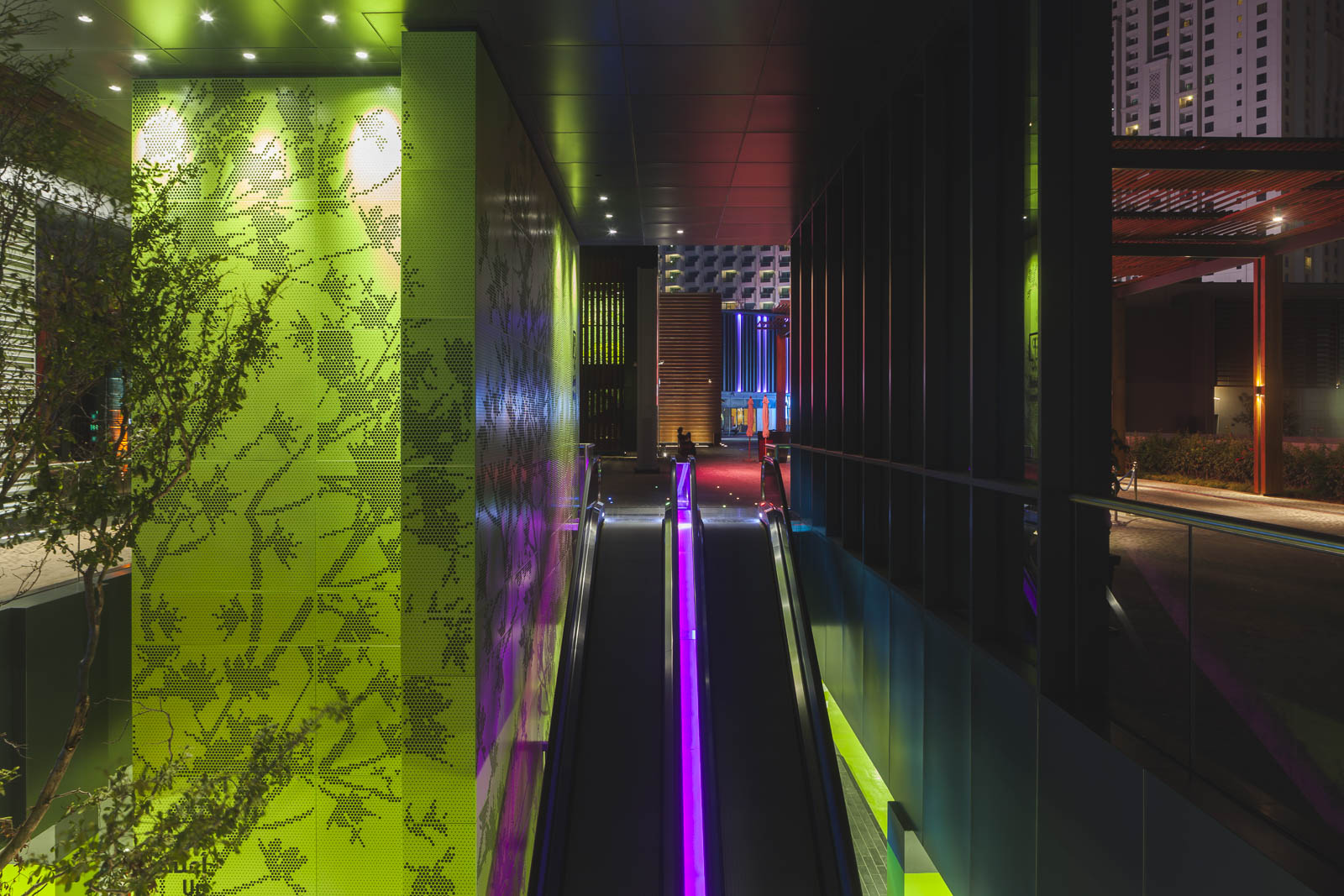 JBR Passages Lighing, Photo by Milo | Photographer