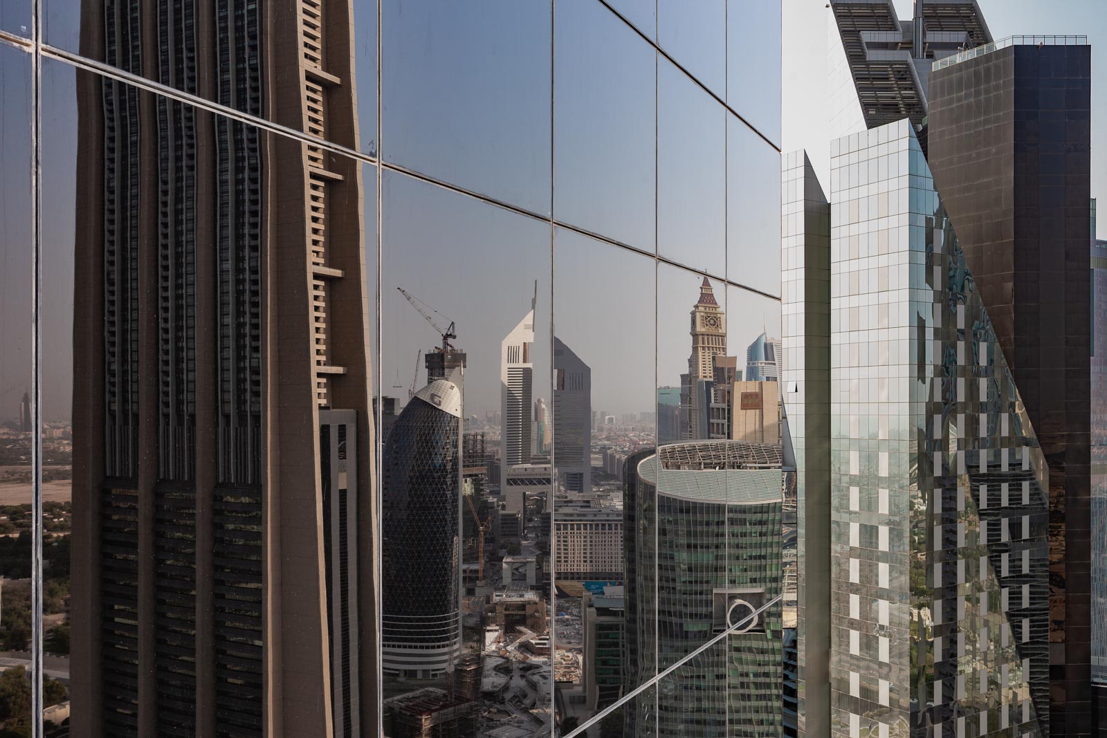 Business Bay mirrored, Photo by Milo | Photographer