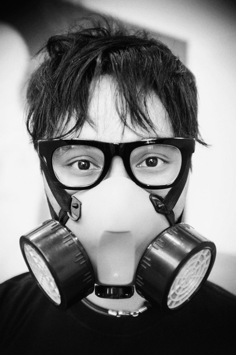 artist as a young man, Photo by Milo | Photographer