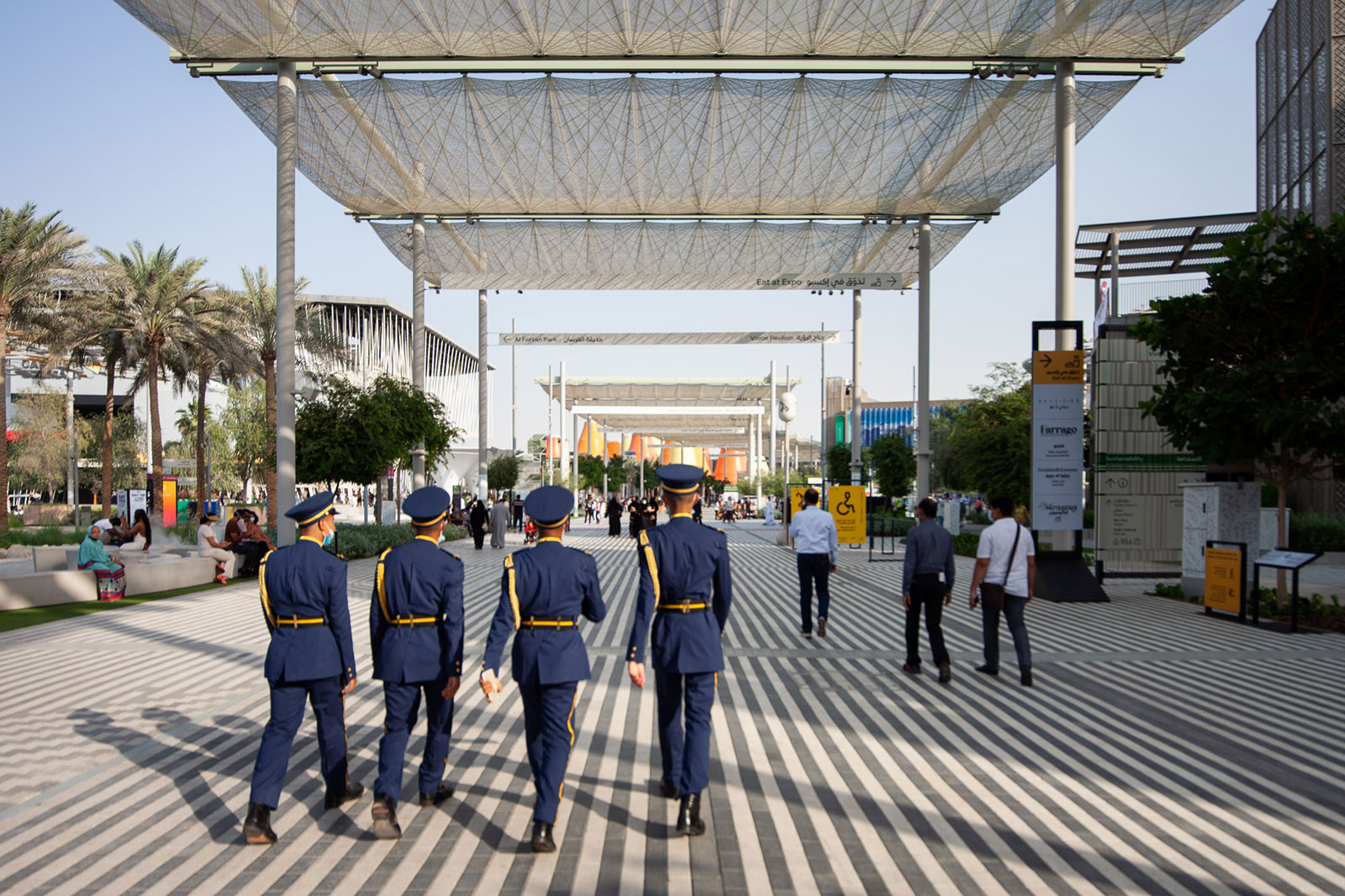 Entering DXB Expo2020, Photo by Milo | Photographer